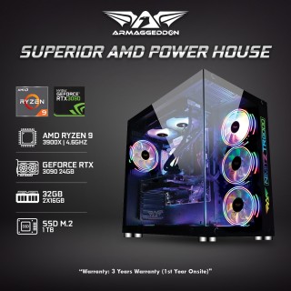 | Superior AMD Power House | Ryzen 9 3900X + 3090