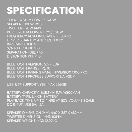HYPERBOX 1500 PRO