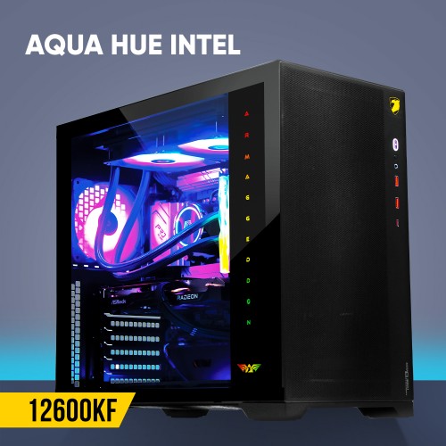 Aqua Hue Intel | 12600KF - 3080