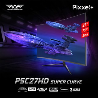 Pixxel+ Pro PSC27HD Curve Gaming Monitor