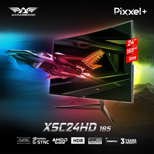 Pixxel+ Xtreme XSC24HD Super Gaming Curve Monitor